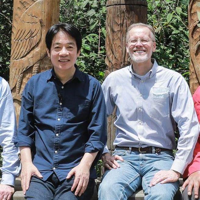 郦英杰将卸任  赖清德：难忘一起看棒球。摘自赖清德脸书