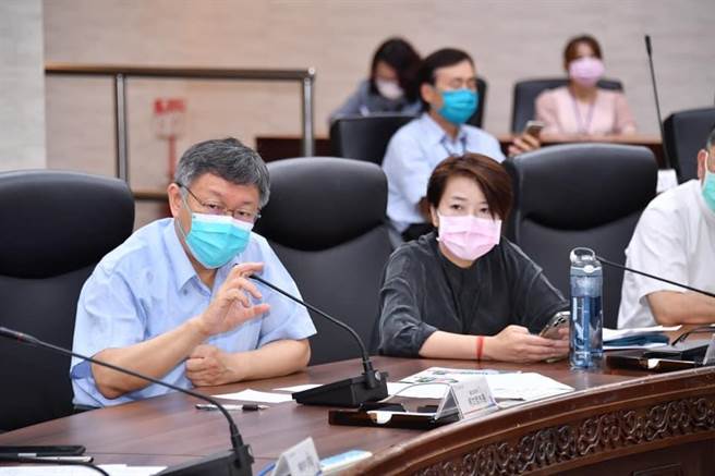 台北市政府设立防疫专户对外募款，遭议员质疑成了市府小金库。（台北市政府提供／张立勋台北传真）