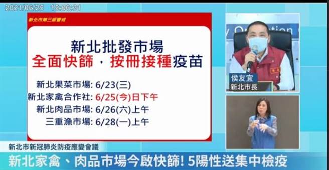 中央指太多民間採購疫苗會困擾 侯友宜：政府要主動協助。（新北市府提供）