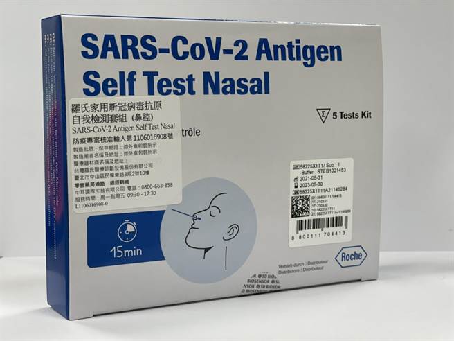 全联北北基桃开卖快筛试剂 明起罗氏、福尔威创上架。（全联提供）