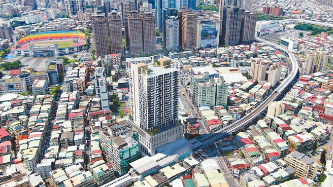 新北市捷运局24日下午举办「新北环状线板新站土地开发案」招商说明会，介绍基地面积与招商条件。（新北市捷运局提供／许哲瑗新北传真）