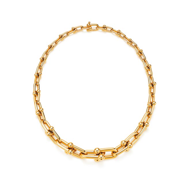 Tiffany HardWear金炼项炼，45万2000元。（Tiffany & Co.提供）