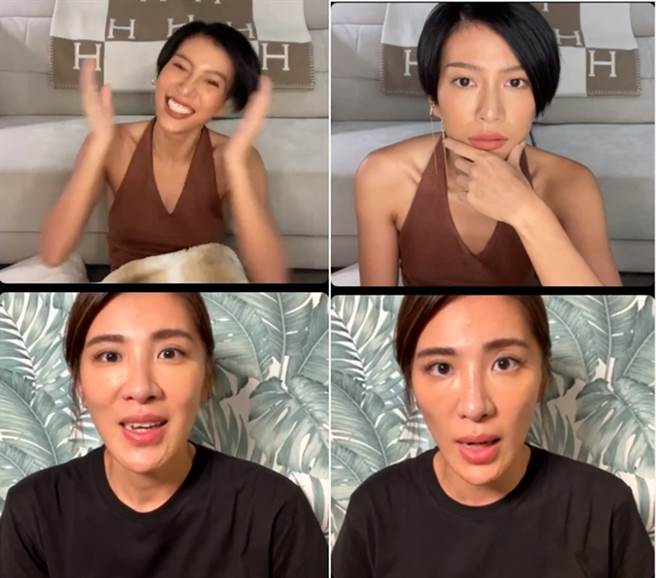 小祯和莫莉直播谈婚姻。（图／翻摄自molly_chiang IG）