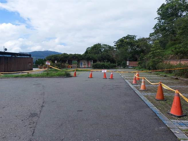 日月潭四周都禁止停车。（日月潭国家风景区管理处提供）