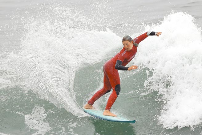 在奥运赛场，衝浪将只进行短板项目。（美联社资料照片）