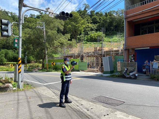 新北市交通警察大队公布移动式测速照相地点。（新北市交通警察大队提供）