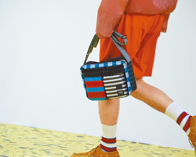 Paul Smith 2022春夏系列與日本行李箱品牌Porter合作。（Paul Smith提供）