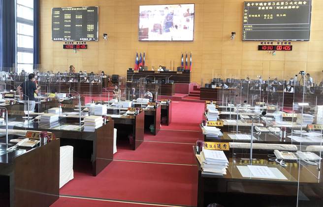 台中市议会第3届第5次定会期，将顺延到8月3日再行召开。（陈世宗摄）
