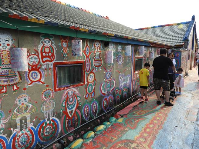 南屯區彩虹眷村6／29起，禁止飛航遙控無人機。（陳世宗攝）