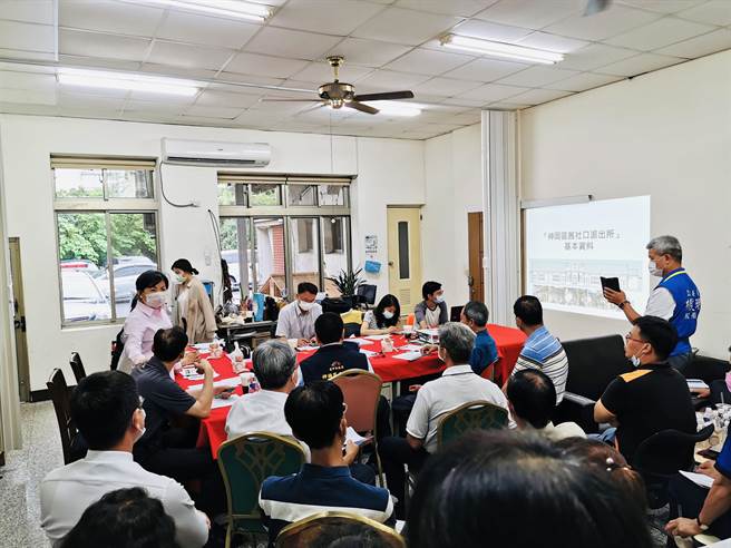 社口派出所現址重建工程在日前完成招標，工程將採新舊建物共構，預計2022年底完工。（陳淑娥攝）