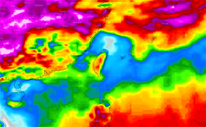 「台灣颱風論壇｜天氣特急」揭露未來10天降雨分佈，西南風將於週三（30日）後開始減弱，隨後全台各地轉晴，準備迎來颱風季。(翻攝臉書)