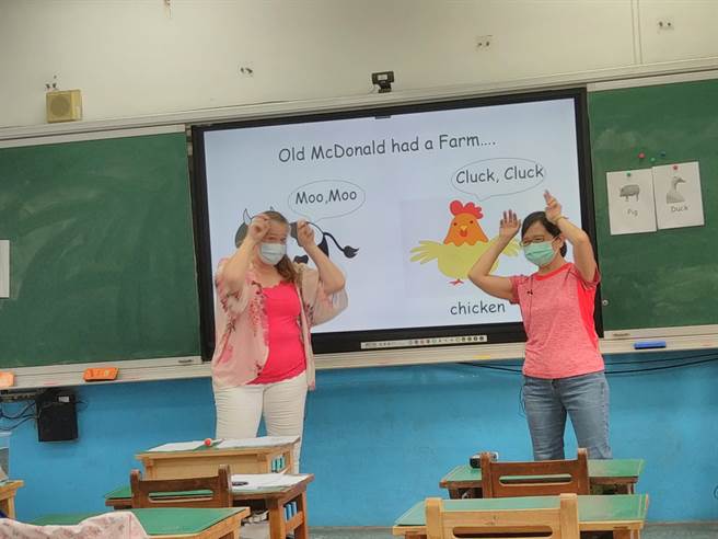 大园五权国小为桃园市双语试办学校，未来也将往双语创新学校发展。（五权国小提供／姜霏桃园传真）