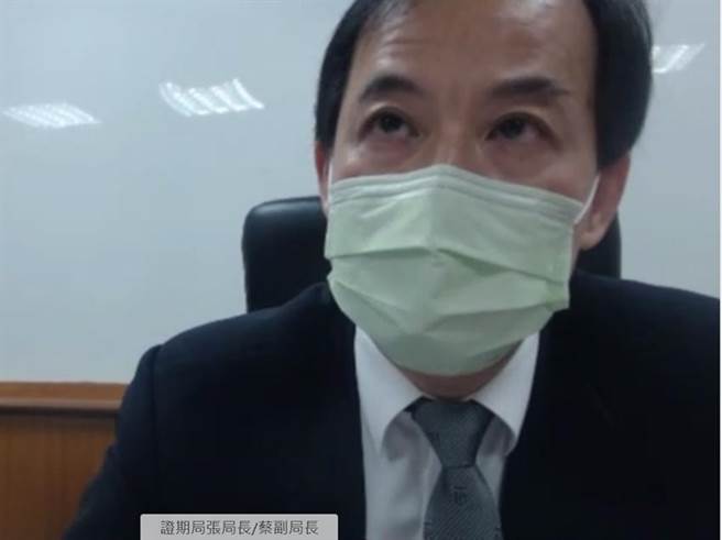 证期局局长张振山。（图／视讯会议画面）