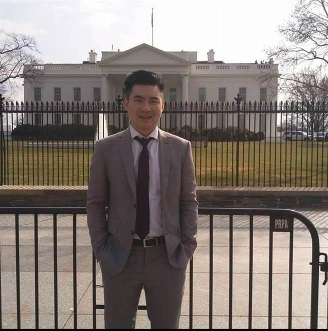 國民黨「口譯哥」黃裕鈞。（取自黃裕鈞臉書）