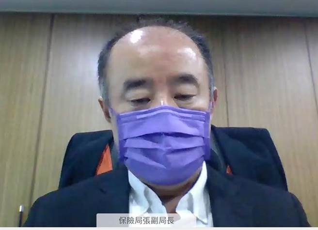 （保险局副局长张玉煇。图／视讯画面）