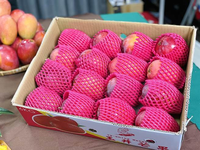 屏东县枋山农会因Delta变异株病毒芒果遭退单，所幸各界伸出援手，因祸得福速抢购一空，改呼吁民眾改支持台南芒果。（台南市政府提供／张毓翎台南传真）