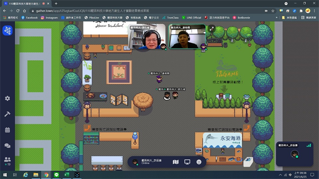 醒吾科大创生人才实验班毕业成果展场画面。（图/醒吾科大提供）