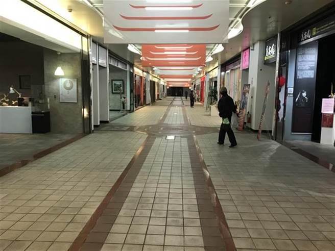 龍山寺地下街，明起自主復業。（本報資料照片）