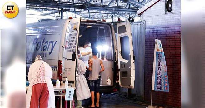 新北魚市場篩檢（圖／王永泰攝）