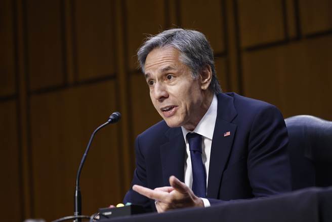 美国国务卿布林肯（Anthony Blinken）(图／新华社)