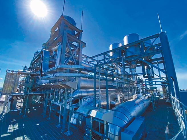 位于嘉县民雄乡的嘉惠电厂遭人投诉未取得执照即营运，嘉惠电厂澄清是在试车。（嘉惠电厂提供／张亦惠嘉县传真）