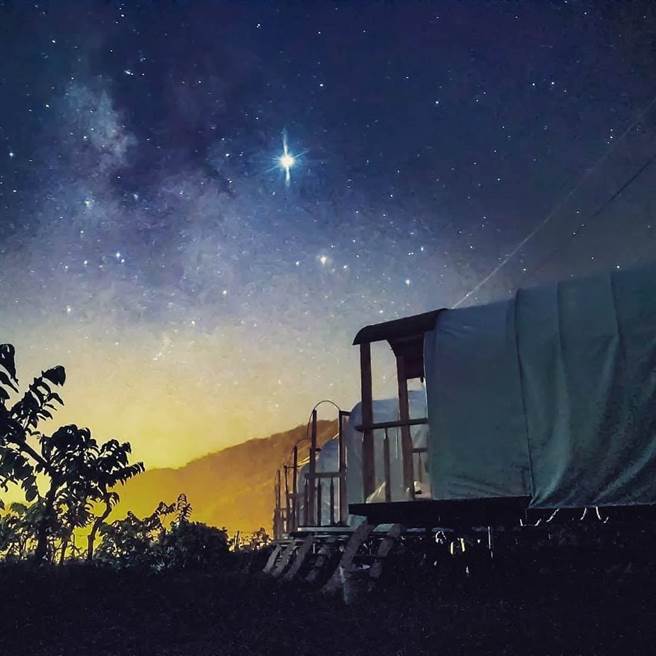 波希米亞露營區有台東最每露營區之稱。（翻攝自波希米亞露營區 Sunshine Camping FB）
