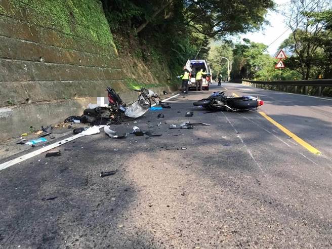 苏姓重机骑士在北宜公路飙速近百，与骑机车的林姓日藉生相撞，2人都因此身亡。（本报资料照片／王扬杰翻摄）