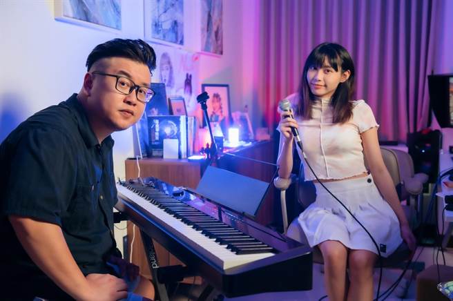 大胖邀请李芷婷跨刀合唱新歌〈未定义〉。（The Punch Production 提供）