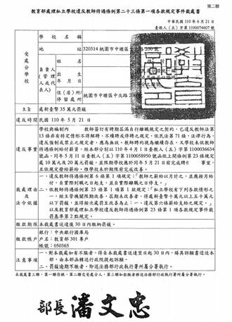 中原大學涉逼教師離職 教團籲解聘校長、扣補助款