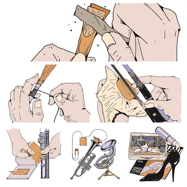 音乐家旅行必备家俬。(图／GGDOG)