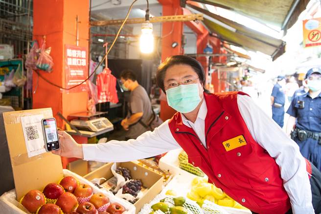 基隆市長林右昌。（基市府提供／張穎齊基隆傳真）