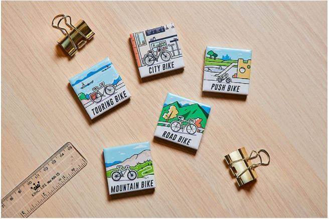 自行車文化探索館推出線上單車質感好物與趣味自行車塗裝大賽，讓車友在居家防疫時，增添日常趣味。（自行車文化探索館提供／盧金足台中傳真）