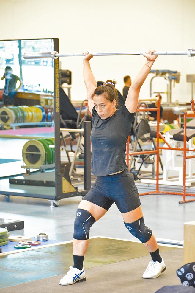 郭婞淳积极训练备战东京奥运。（国训中心提供）