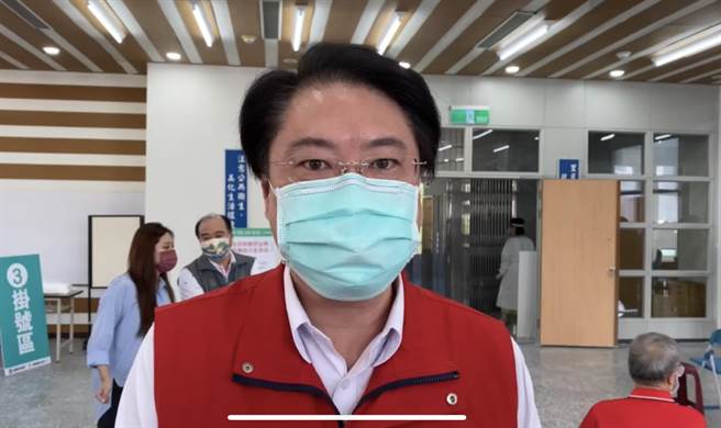 基隆市长林右昌。（基市府提供／张颖齐基隆传真）