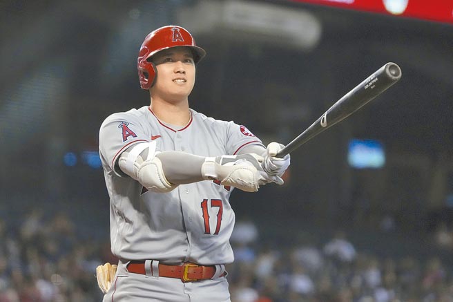 大谷翔平获选明星赛美联指定打击。（美联社资料照片）