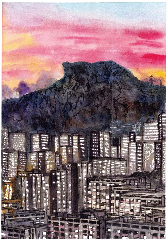 狮子山下(图／《香港百年》创意市集)