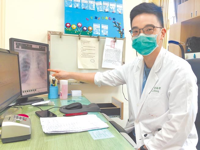 黄翰礼医师提醒，肺癌的死亡率高出肝癌许多、存活率较低，对国人的健康威胁最大。（卫生福利部基隆医院提供）