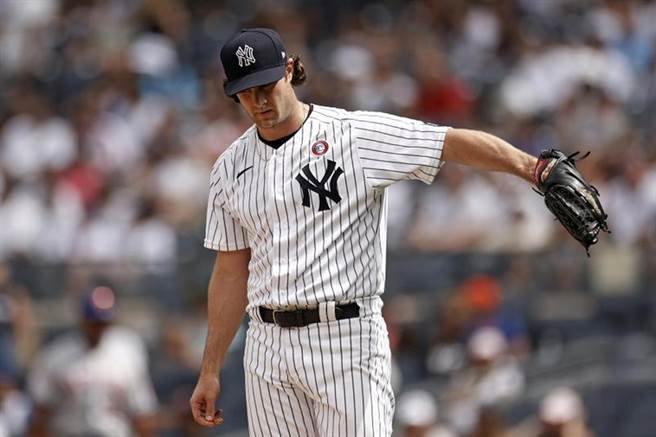 洋基在地铁大战败给大都会，王牌投手寇尔表现不佳。（美联社）
