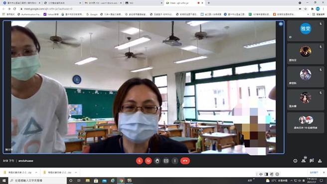 「青春專案」網路版，受到學校老師稱讚。 （台中市警第二分局提供／張妍溱台中傳真）