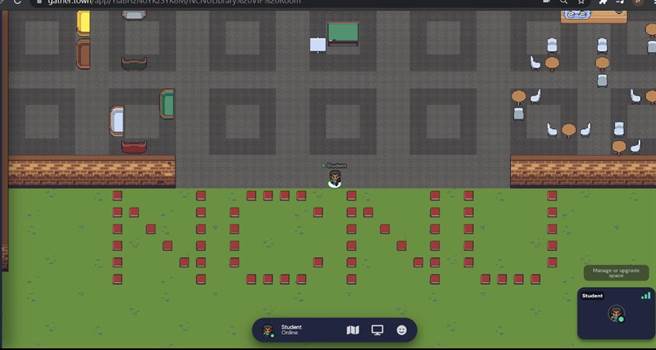 国立暨南大学线上图书馆，学习不中断。（暨大提供／廖志晃南投传真）