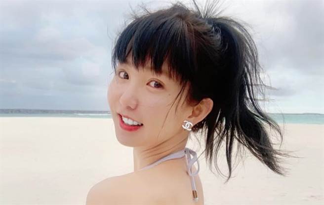 郭書瑤有「童顏巨乳」的美稱。（圖／FB@郭書瑤）