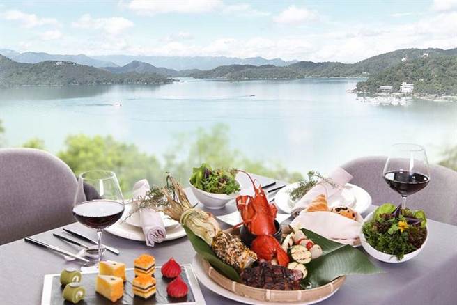 在日月潭美景中，体验奢华级防疫礼遇。　图：云品温泉酒店╱提供