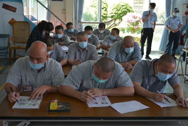 法务部矫正署举办「狱起廉心，一同online」反贪系列活动，台东监狱罗姓收容人拿下全国第三。（法务部矫正署台东监狱提供／蔡旻妤台东传真）