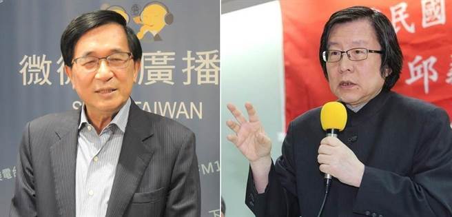 前國安會秘書長、現任台灣日本關係協會會長邱義仁接受前總統陳水扁廣播節目專訪，明確說「宣布台獨，現在不適當」，坦言「美國根本就不贊成」。（圖/合成圖，本報資料照片）