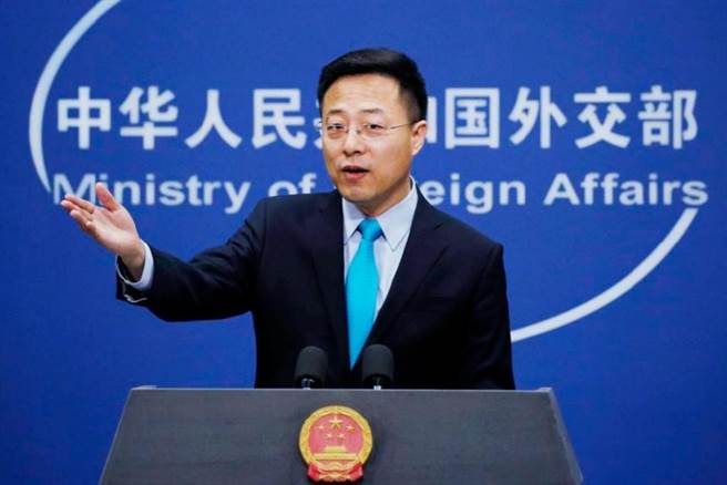 大陆外交部发言人赵立坚。（中新社）