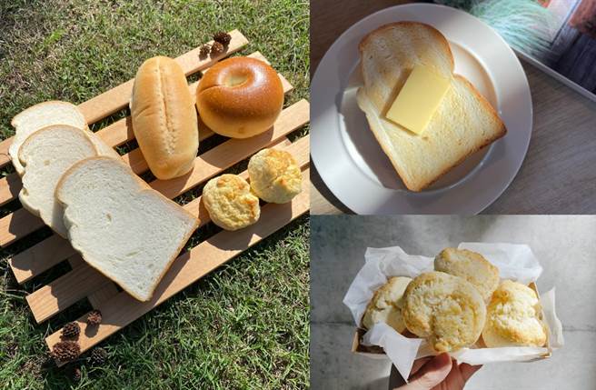 「爱情麵包箱」以4种只用纯鲜奶制作，天然无添加的麵包，搭配8种不同口味的抹酱。（图/品牌提供）