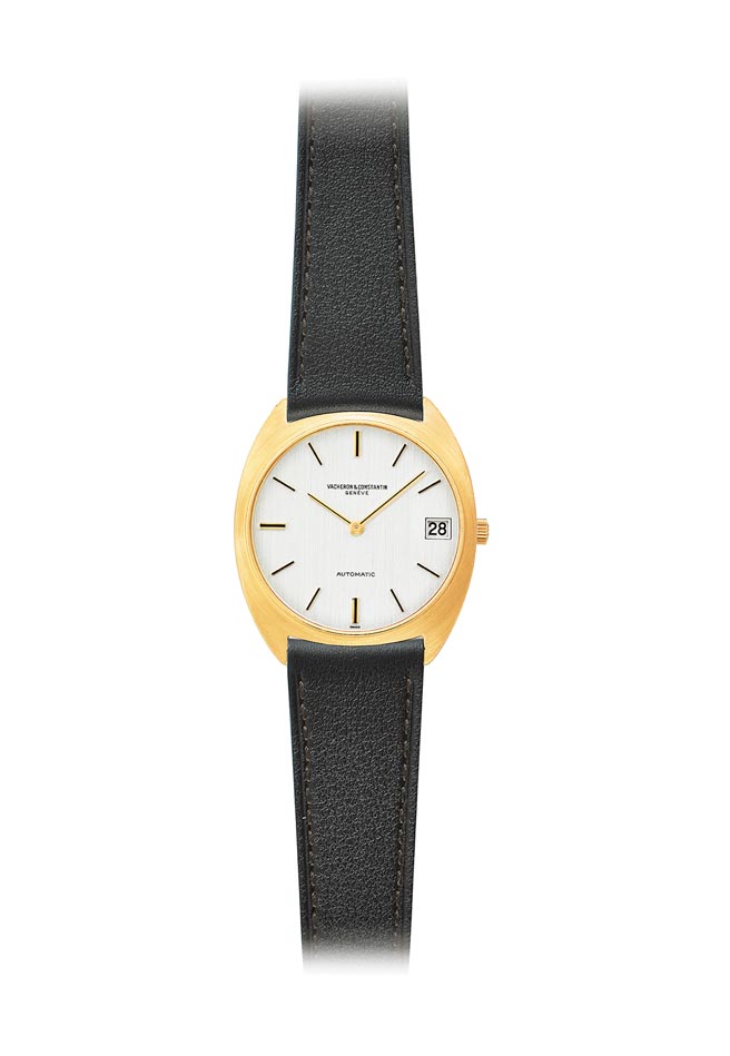 1973年18K金Ref. Inv. 12086腕表，约53万5000元。（Vacheron Constantin提供）