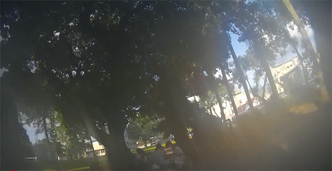 日前，3名返乡的女子为品嚐花莲家乡味，买当地知名臭豆腐到公园狂嗑，没戴口罩遭民眾检举，警方获报后赶往搜证，函送卫生局裁罚。（图／花莲玉里派出所提供）