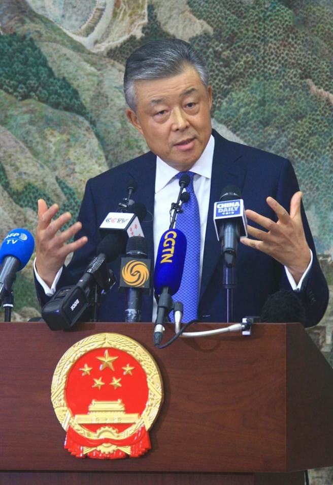 中國朝鮮半島事務特別代表劉曉明。（摘自中新社）