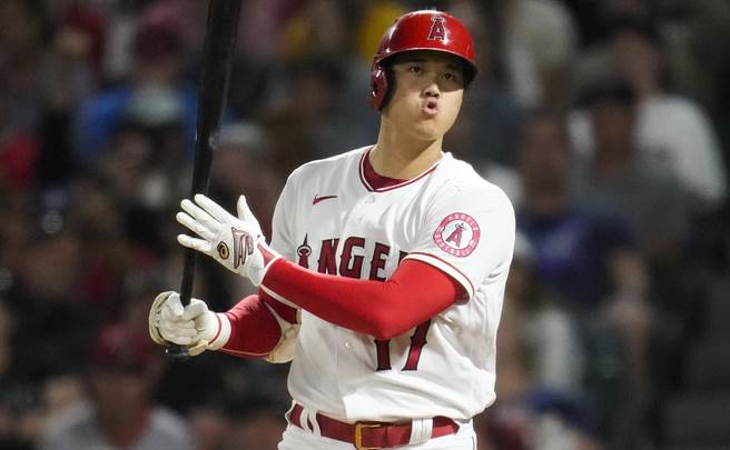 大谷翔平7局失2分拿下胜投(美联社)